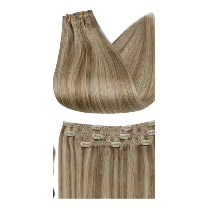 Lace Clip, Cortinas De Cabello Natural 100% Humano