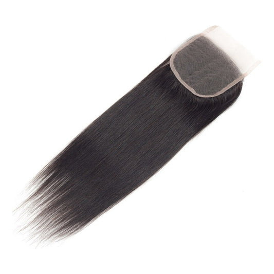 3 Moño Más Lace 4x4 Cabello Natural 100% Humano 16 Pulgadas
